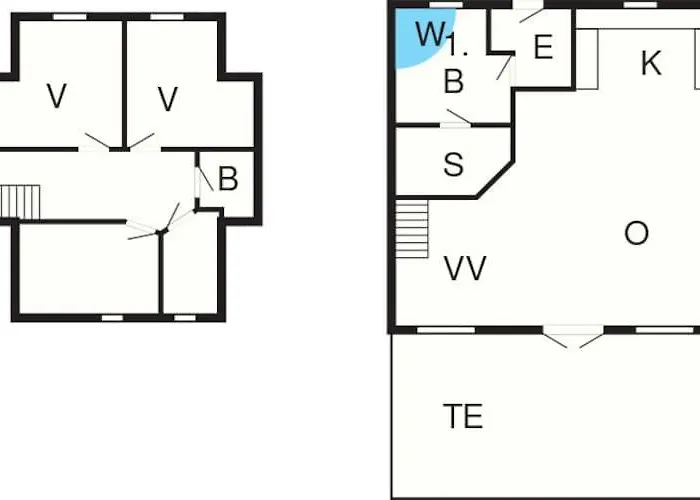 8 Person Holiday Home In Bl Vand